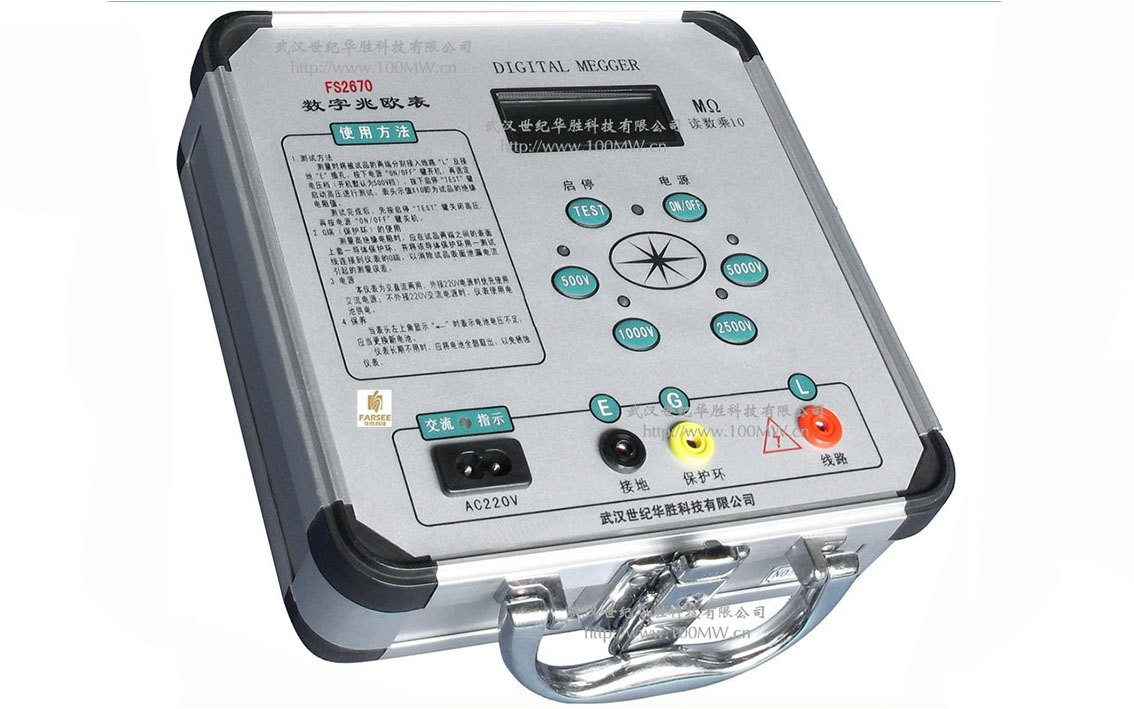 FS2670系列兆欧表